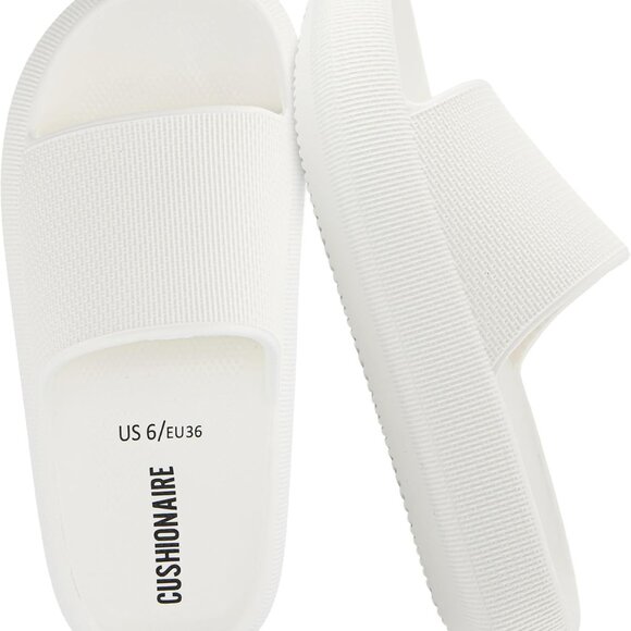 Lightweight Feather EVA Slides for Women – Non-Slip & Stylish Beach Essential - Picture 1 of 9